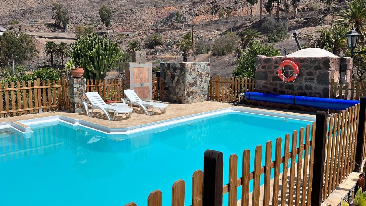 Casa Rural La Limera Con Piscina Privada Santa Lucia المظهر الخارجي الصورة