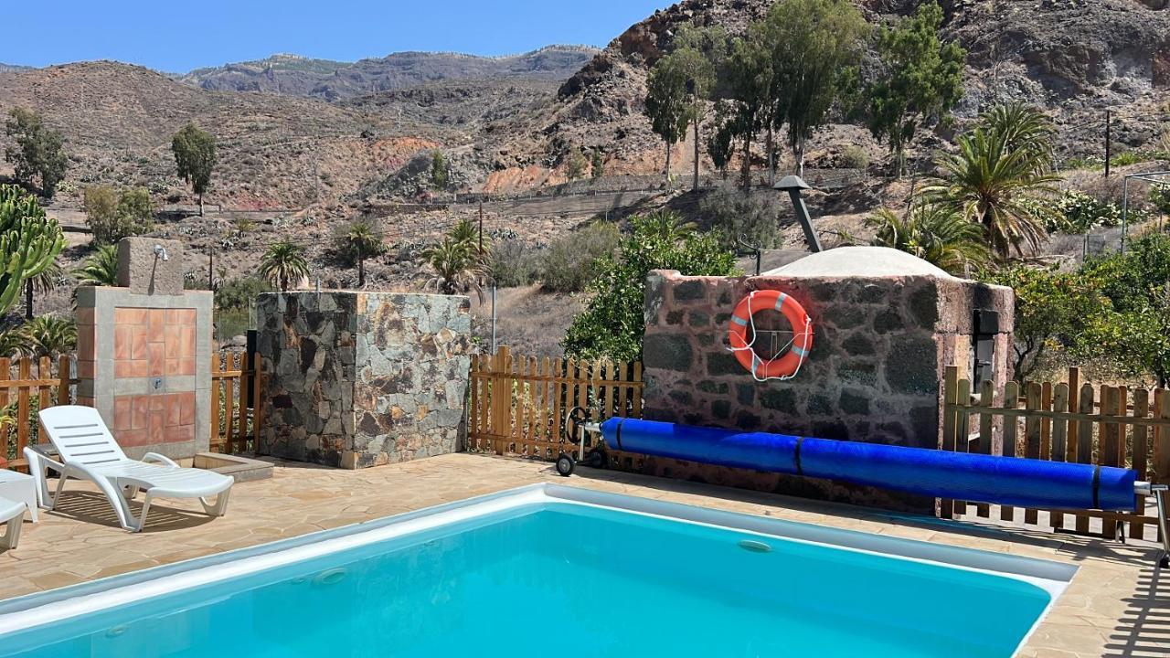 Casa Rural La Limera Con Piscina Privada Santa Lucia المظهر الخارجي الصورة